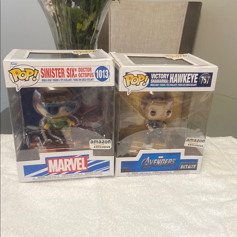 Funko Pop! Marvel Sinister Six and Avengers Figures